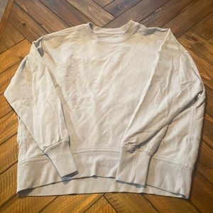 Light blue lululemon sweatshirt. Fits like size medium